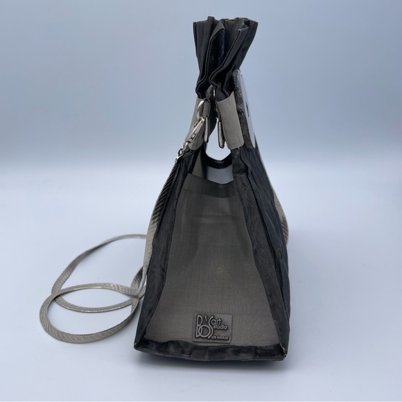 BO’S ART | Vintage Handmade Stainless Steel Mesh & Agate Gemstone Evening Bag - Picture 6 of 16